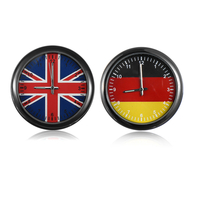 Support de pointeur lumineux de voiture horloge collé ou sortie dair
