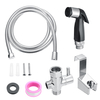 Support de pomme de douche à main Kit de pulvérisateur de toilette pour bidet Kit adaptateur de Shattaf