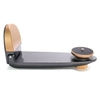 Support de projecteur ICEYTEK support mural pliable support de projecteur en alliage daluminium 1/4 vis