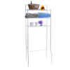 Support de rangement de cuisine à 3 niveaux pour toilettes,  salle de bains,  organisateur de douche,  support dangle