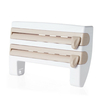 Support de rangement de film denveloppe de cuisine avec le papier daluminium de coupeur Barbecue de support de