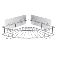Support de rangement pour étagère de douche en acier inoxydable