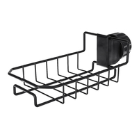 Support de robinet en fer Salle de bains Salle de bains Panier simple suspendu Évier de cuisine Support de rangement pou