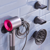 Support de séchoir à cheveux Support de rangement Support de montage mural pour sèche-cheveux Dyson