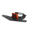 Support de support de cadre de queue de plaque dimmatriculation arrière de moto avec lumière LED pour 125 250 390 2