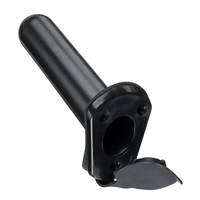 Support de support de canne à pêche encastré avec joint de couvercle de capuchon pour canoë de canot de kayak