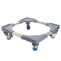 Support de support de piédestal de blanchisserie à Base mobile réglable pour réfrigérateur de sèche-linge de Machine à l
