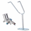 Support de support de pulvérisateur de peinture dalimentation par gravité HVLP support de montage sur banc mural cr