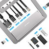 Support de support de refroidissement multifonctionnel pour Macbook 12-IN-1 Type-C Convertisseur de station daccuei