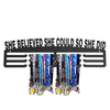 Support de suspension de médaille personnalisé à 3 niveaux Support daffichage de médailles de gymnastique de sport