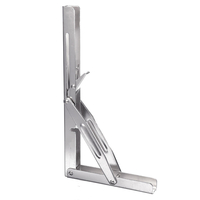 Support de table de banc détagère se pliant dacier inoxydable de 30x16cm catégorie marine résistante 250kg / p
