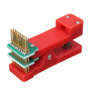 Support de test PCB Clamp Burning Clamp Sonde Fixture Télécharger Programmation Burning 2.54