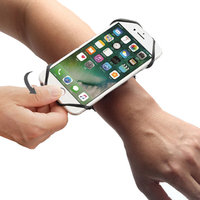 Support de téléphone de bras de rotation de 4 à 6, 5 pouces 360 ° réglable moto équitation sports de plein air suspendus