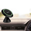 support de téléphone de support de téléphone dalliage daluminium de voiture magnétique de tableau lumineux de