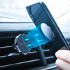 Support de téléphone de voiture de support de voiture de support magnétique de diamant de sortie dair RAXFLY