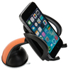 Support de téléphone de voiture en plastique GPS Support de montage rétractable pour ventouse avec accessoires