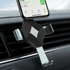 Support de téléphone de voiture Floveme Diamond Pattern Gravity noir ou gris