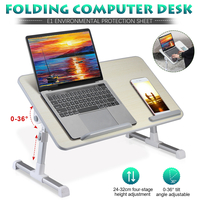 Support de téléphone Macbook pour lit de maison réglable à angle de hauteur pliable universel