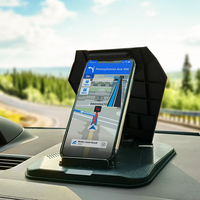 Support de téléphone portable multifonctionnel pliable pour tableau de bord de voiture GPS pour appareils de 3, 0 à 9, 7 p