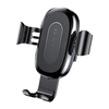 Support de téléphone rapide pour chargeur de voiture rapide sans fil Baseus Qi pour iPhone 8 X Samsung S8 S7 S6