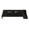 Support dordinateur portable en bois écran dordinateur support de bureau moniteur TV Riser assembler le suppor