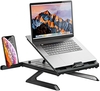 Support dordinateur portable pliable portable réglable multi-angle avec support pour ordinateur portable ergonomiqu
