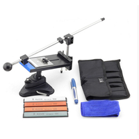 Système daffûtage professionnel de taille-pierre à aiguiser avec angle de fixation avec 4 pierres de taille
