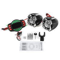 Système de haut-parleurs stéréo audio bluetooth moto étanche USB SD FM Radio lecteur MP3