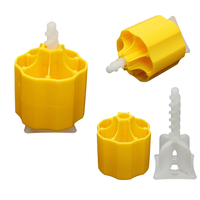 Système de nivellement de carreaux de sol 50 kits et 100 entretoises pour carreaux