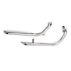Système de silencieux déchappement complet pour tuyaux de coupe oblique pour YAMAHA XV535 XV 535 VIRAGO