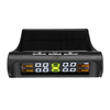 Système de surveillance dalarme de pression des pneus TPMS de voiture solaire 4 écran intérieur / avertissement cap