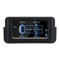 Système de surveillance de la pression des pneus de voiture sans fil TPMS de pneu solaire externe avec 6 capteurs pour c