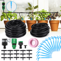 Système dirrigation micro-goutte à goutte automatique 37PCS 10M 8M Kits dauto-arrosage par pulvérisation d&39