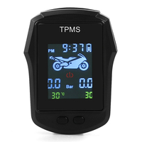 Systèmes dalarme de surveillance de pression des pneus de pneu de vélo électrique de moto solaire TPMS de moto étan