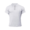 Été en plein air coton hommes chemise à manches courtes Plus taille Gym musculation Fitness T-shirt