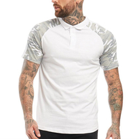 Été extérieur Classic chemise hommes coton solide à manches courtes respirant t-shirt de loisirs