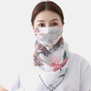 Été Impression à séchage rapide Masque de cou Écran solaire Écharpe Équitation extérieure Masque facial Respirant