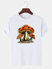 T-shirts en coton à manches courtes pour homme