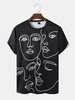 T-shirts graphiques décontractés pour hommes