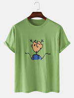T-shirts respirants à manches courtes en coton