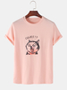 T-shirts respirants à manches courtes en coton