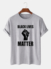 T-shirts simples à manches courtes pour hommes 100% coton
