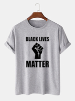 T-shirts simples à manches courtes pour hommes 100% coton