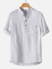 T-shirtsàrayuresencotondété pour hommes