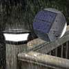 T-SUN LED lumière de jardin à énergie solaire poteau carré lumières IP65 lumière de colonne étanche pour jardin extérieu
