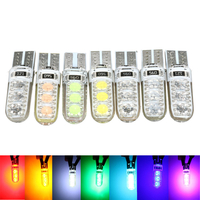 T10 194 501 W5W silicone LED licence lampe lumière de coin de plaque latérale
