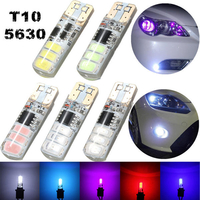 T10 5630 6SMD LED Feu de gabarit latéral Lampe de largeur clignotante à explosion 120lm