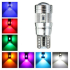 T10 Ampoules de voiture LED canbus 5630smd lentille xénon w5w ampoule côté