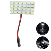T10 BA9S DC12V 5730/5630 24SMD LED Panneau Conseil De Voiture Intérieur Dome Lumières Lecture Feston Lampe