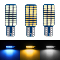 T10 LED ampoule de clignotant latéral de largeur de lampe latérale dinstrument étanche 12V 1.1W 198LM blanc / bleu